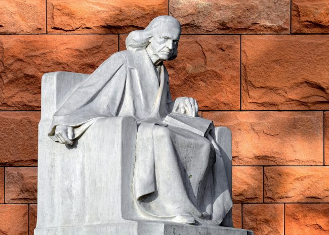 Sculpture Theodor Mommsen Historian  - Couleur / Pixabay